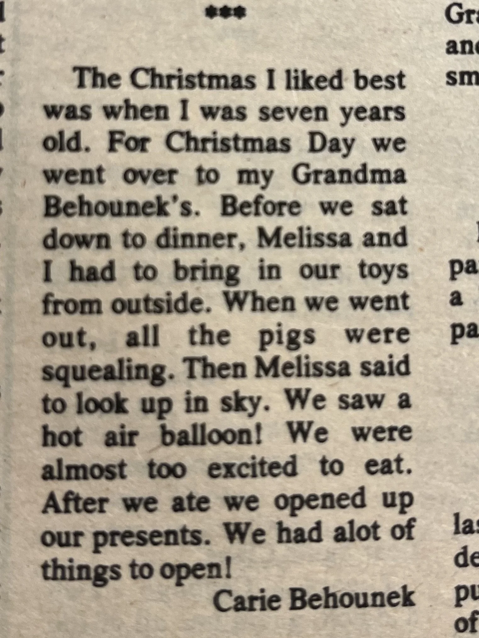 It’s not the stuff