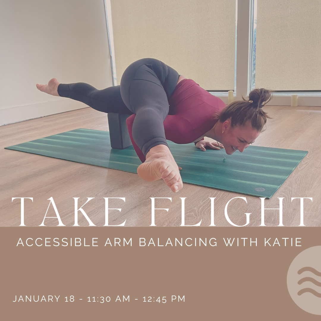 Katie palmer in arm balance