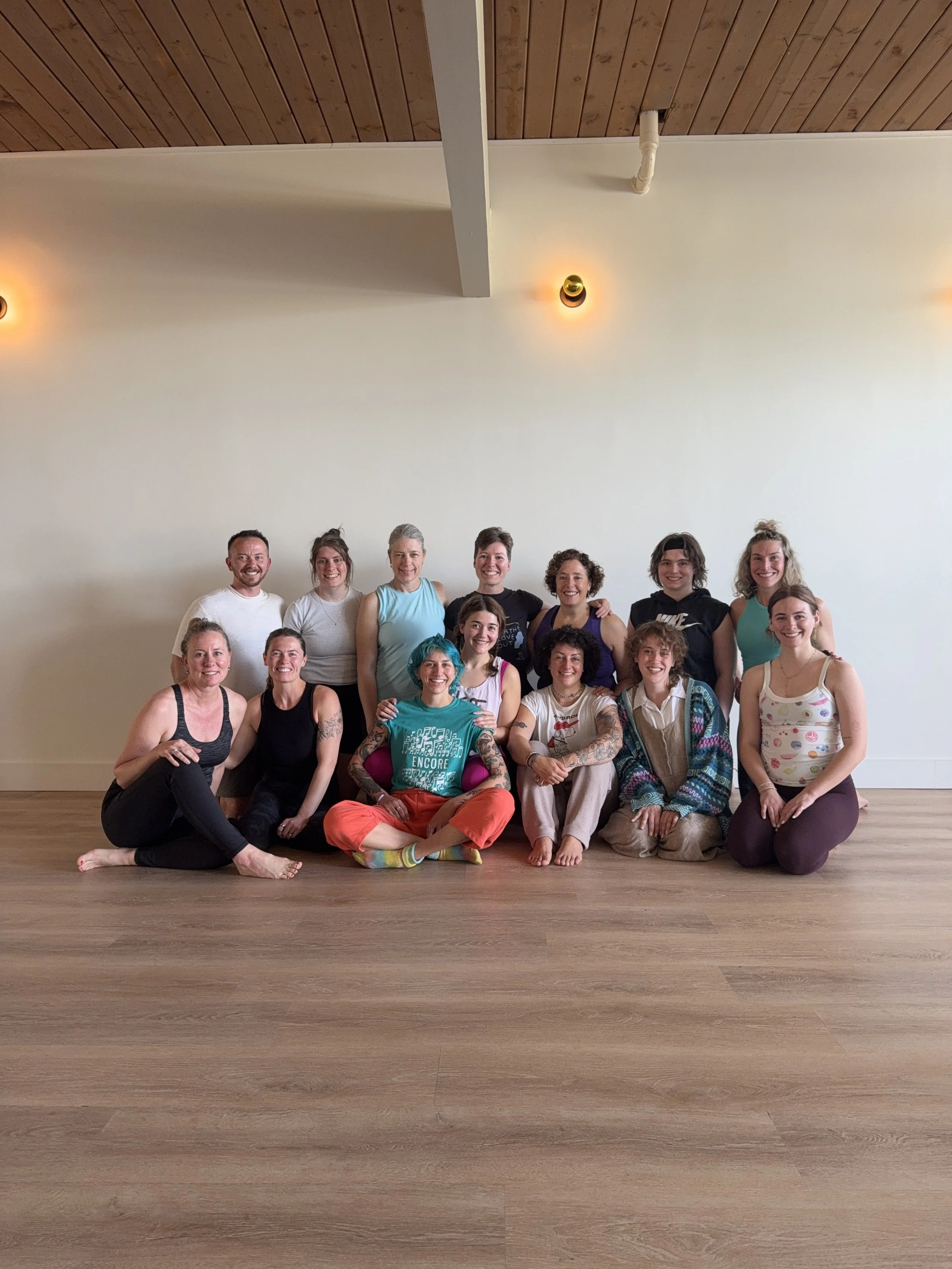 Spring 2026 YTT graduates at the Ann Arbor studio