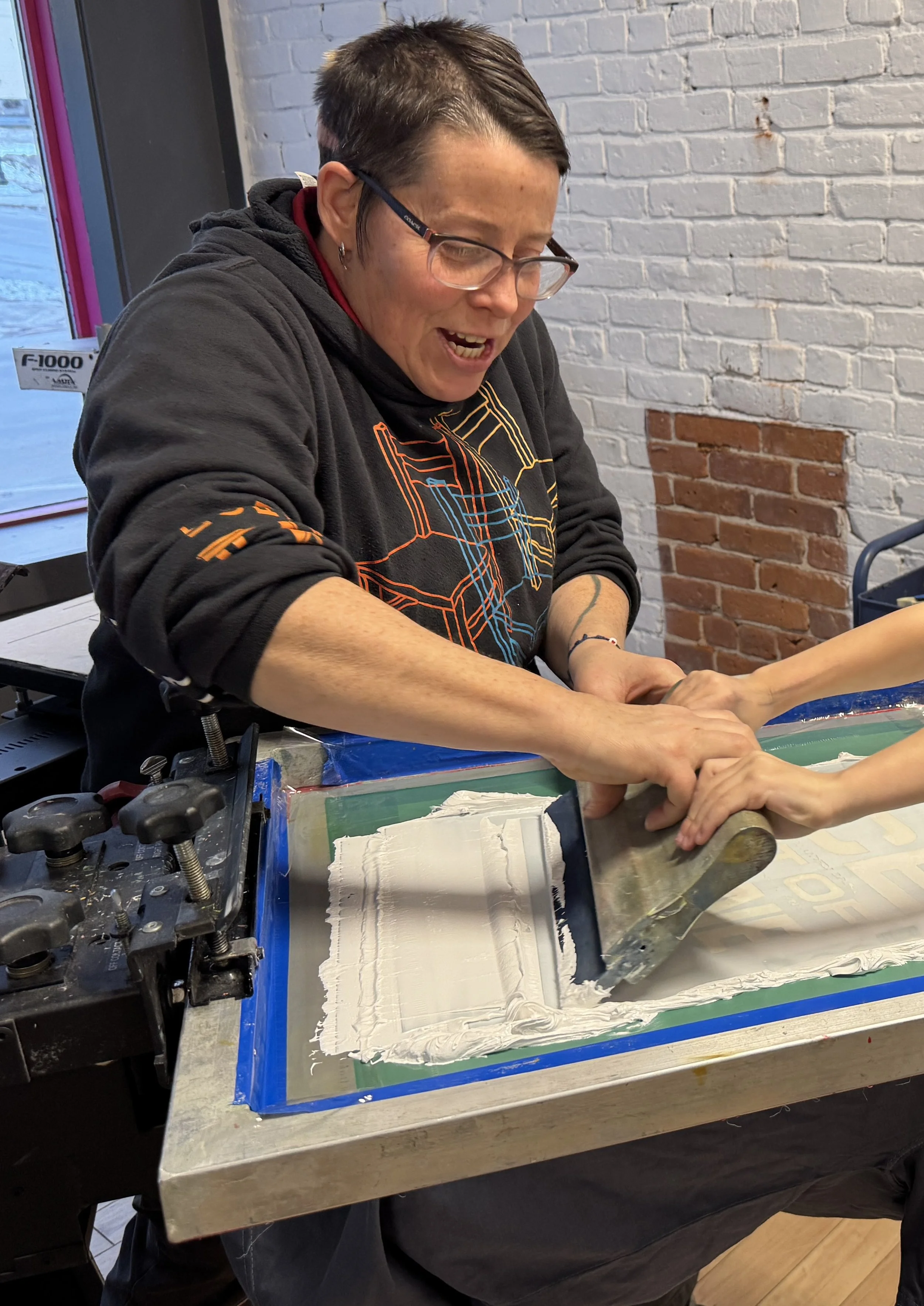 Screen Printing on Clay! Mondays  6-8:30PM  4wks