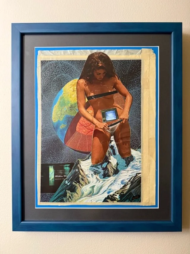 honey jaeger - the birth of television - framed.jpg