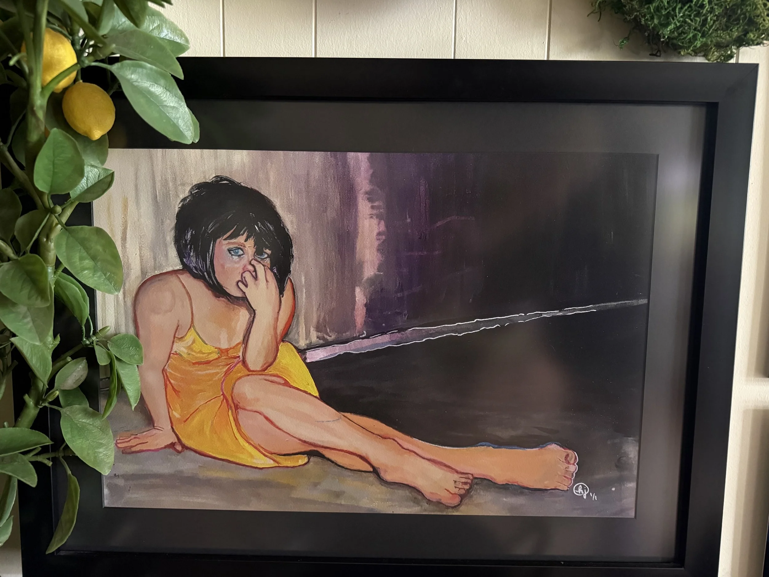 crossroads and lies (giclée)