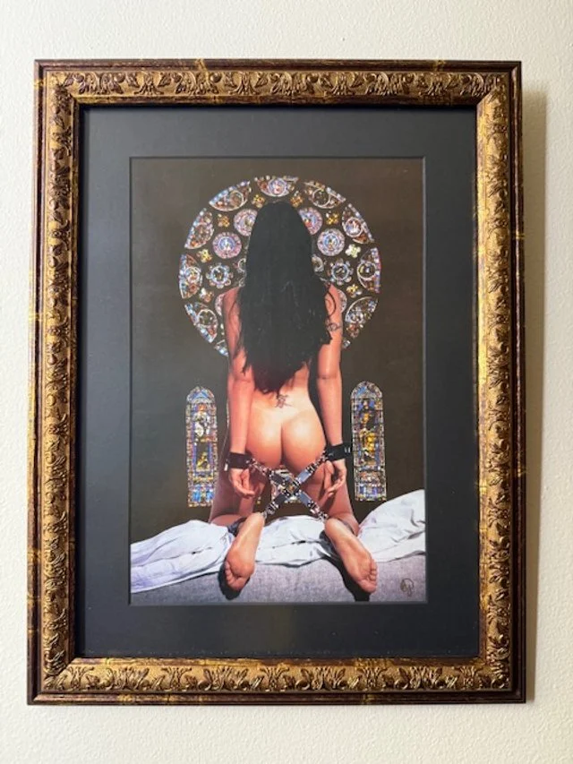 honey jaeger - blessed are the bound - framed.jpg