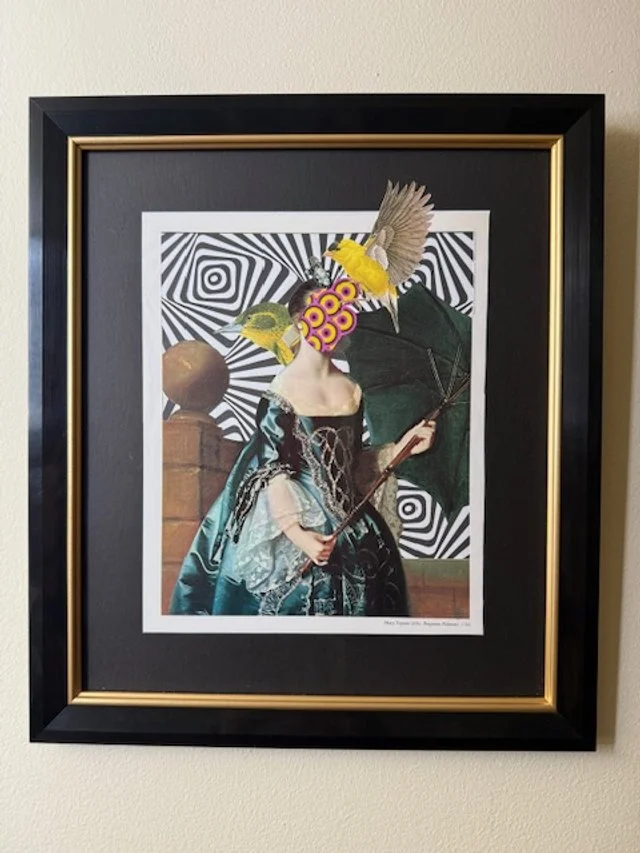 honey jaeger - canary in a cage - framed.jpg