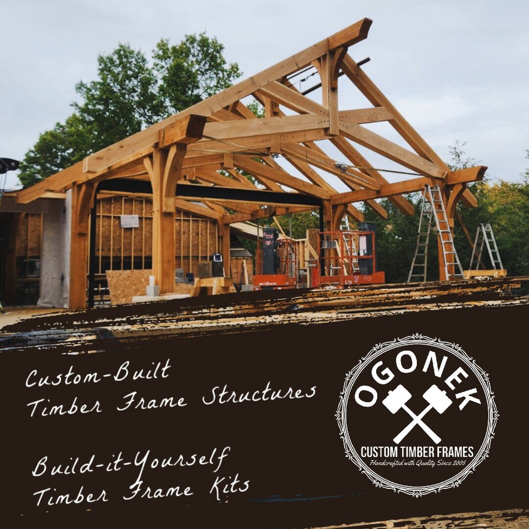What does your timber frame dream look like? Whatever it is, we can help you achieve it. Timber frame structures handcrafted according to your design, installed by us or you. Contact us today to get one step closer to your dream.

#timberframe #posta