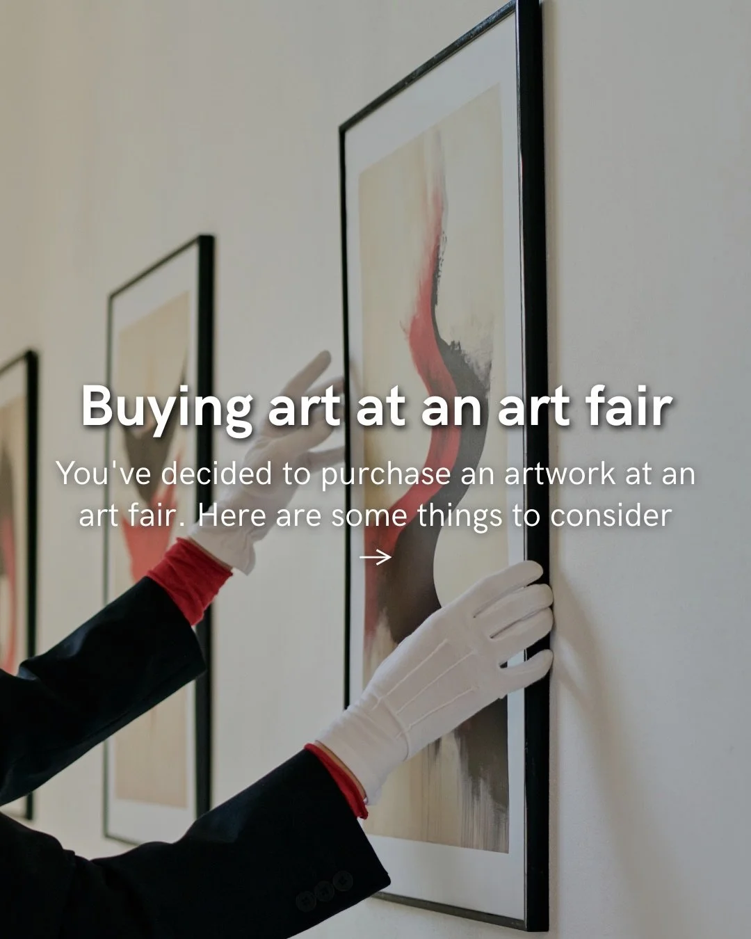Found something you love at an art fair and ready to make the purchase? A few thoughtful questions before you buy can make a big difference later.

#ArtCollecting #ArtFair #ArtCollectors #ArtAdvisory #fineart