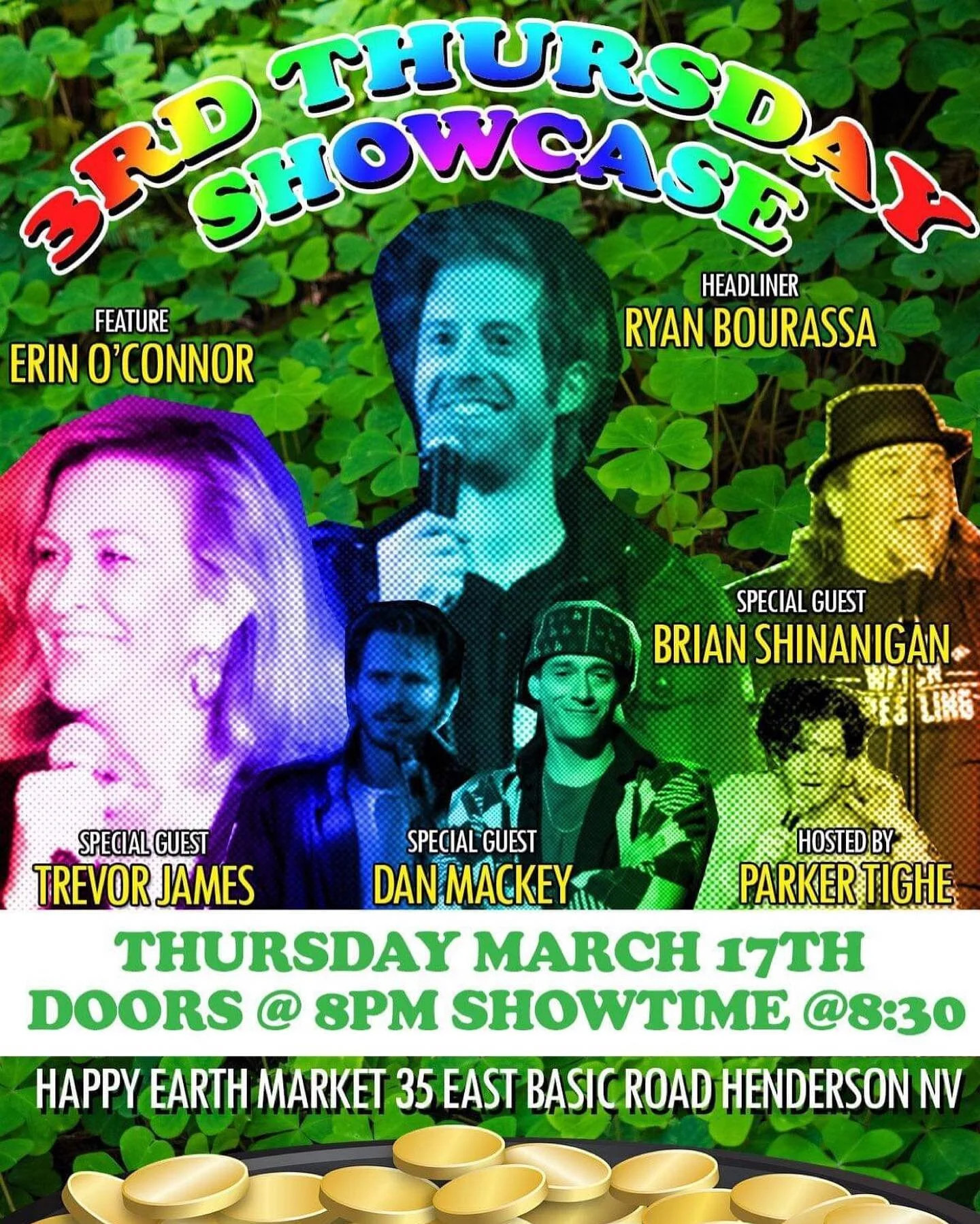 A St. Patrick&rsquo;s Day show with a great lineup! Come out and see some awesome comedy with all your favorite Irish comedians! #vegascomedy #vegasnightlife #lvcomedy #stpatricksday #comedylife #comedy #standupcomedians #goodtime