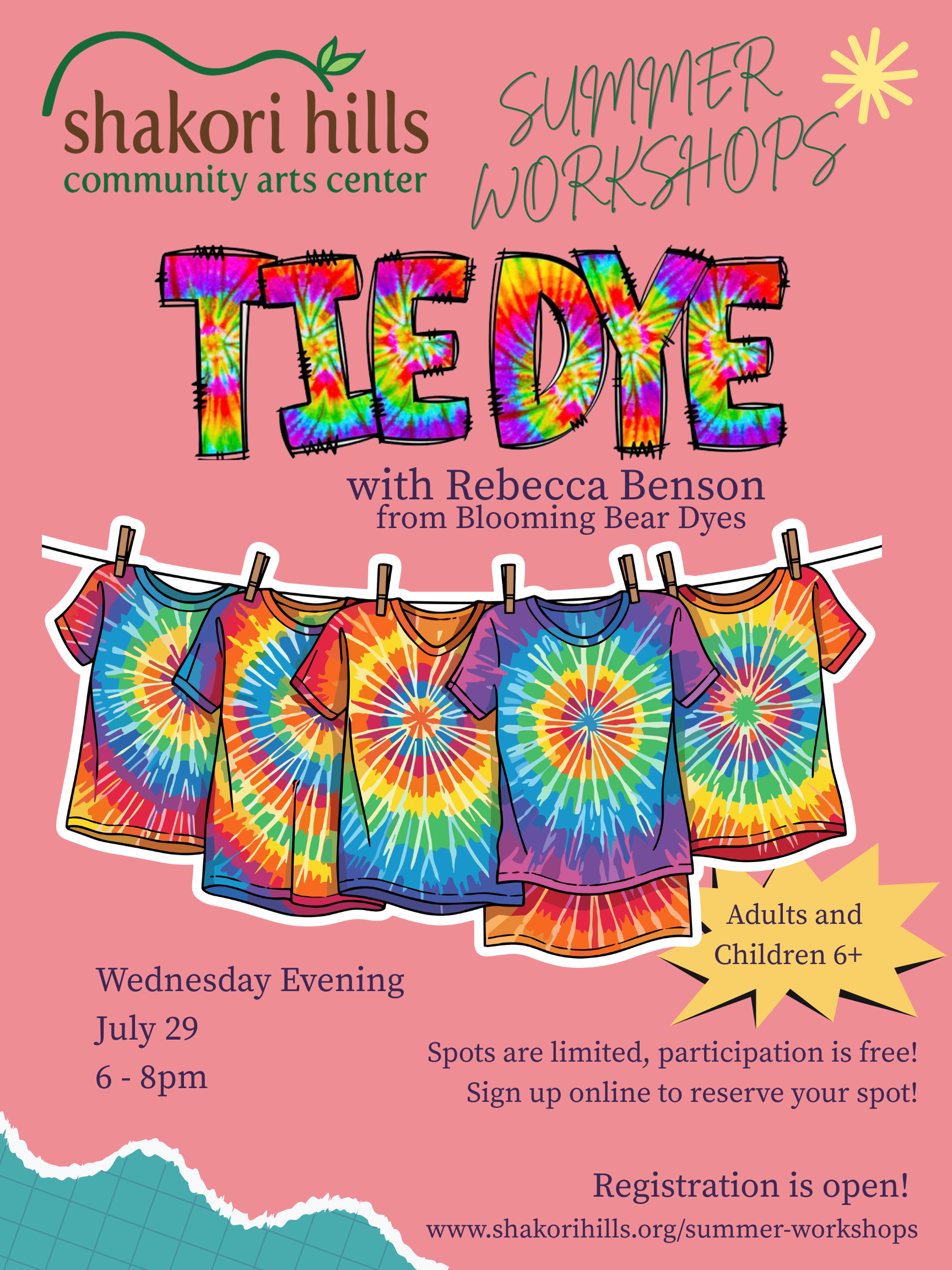 Tie Dye with Rebecca