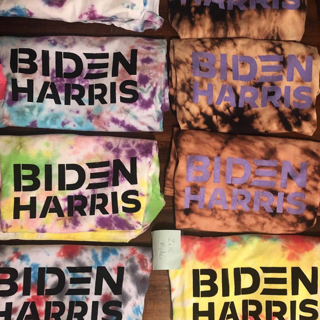Image Courtesy: tiedyen4biden on Instagram