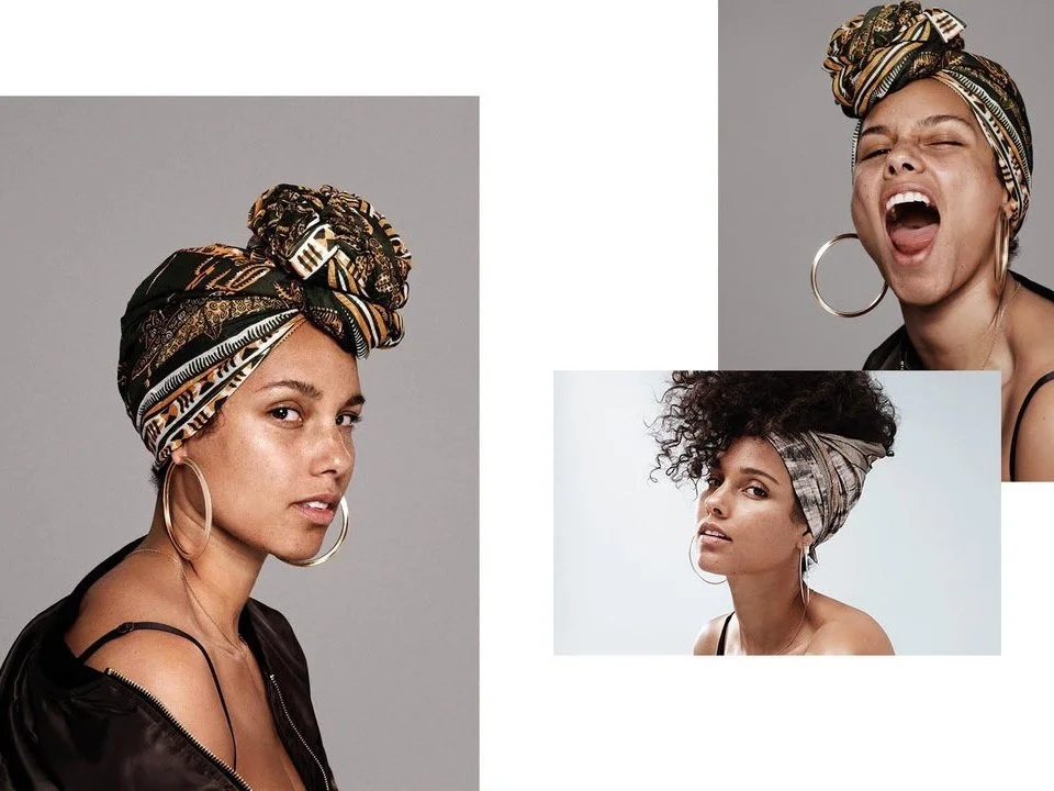 Alicia Keys’ Barefaced Approach to Life