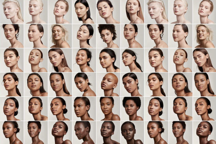The Evolution of Foundation Shade Ranges.