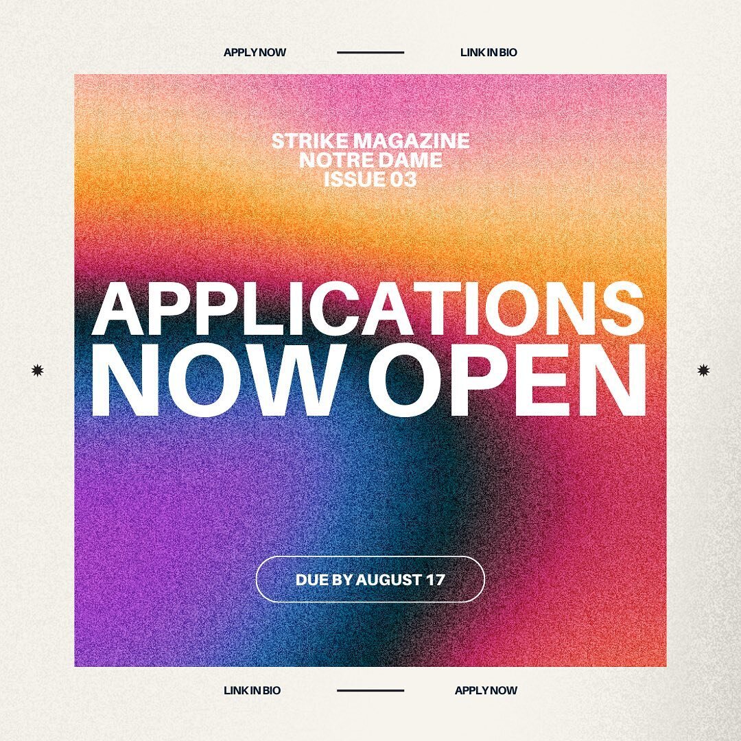 Fall 2022 applications are officially open, apply now! ⚡️

Be part of our community next semester, we can&rsquo;t wait to create with you. 

Click the link in our bio to see all positions and apply! Applications close August 17th.

Please dm us with 