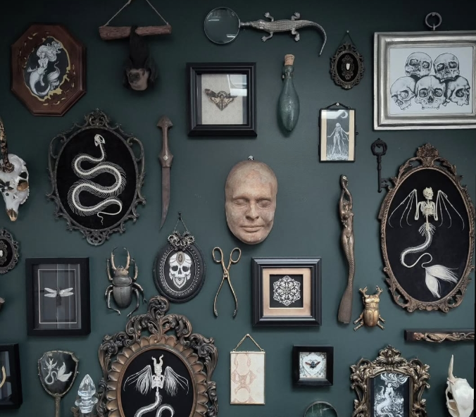 Beauty in the macabre