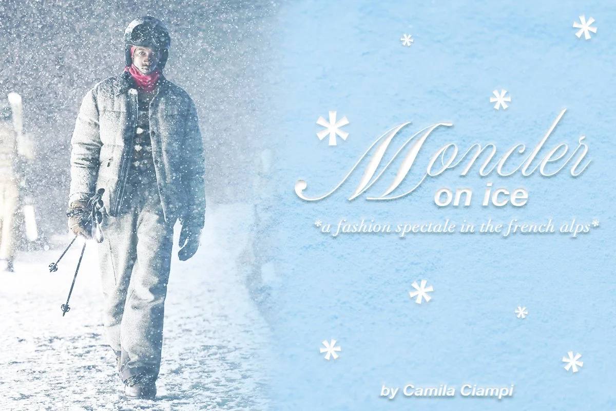 Moncler on Ice: A Fashion Spectacle in the French Alps
