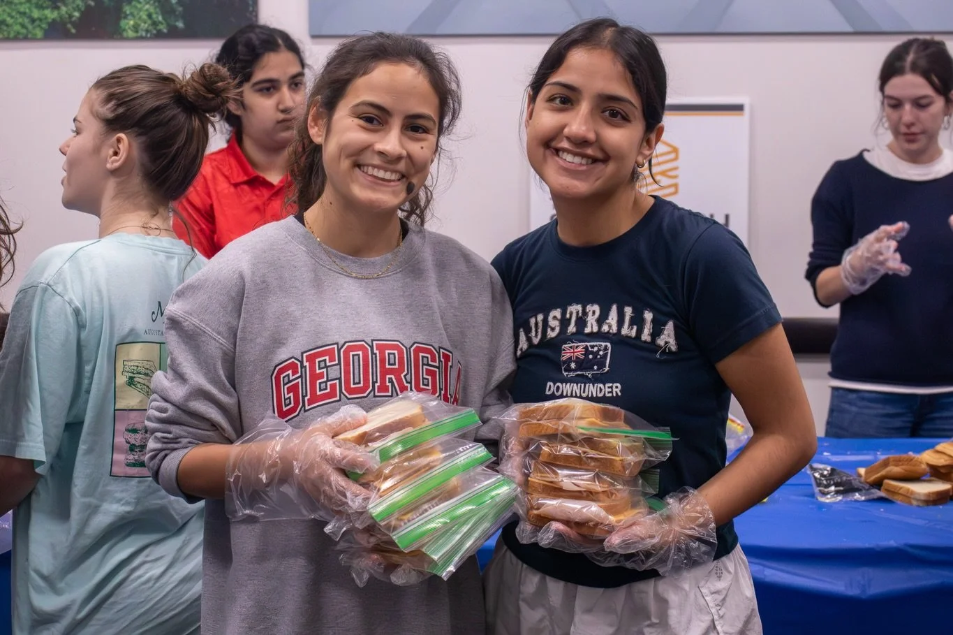 Our hearts are full!!!! 🤍🥪

Grateful for everyone who showed up to our service event with @thesandwichprojectatuga. Moments like this make us so grateful to be part of this community!