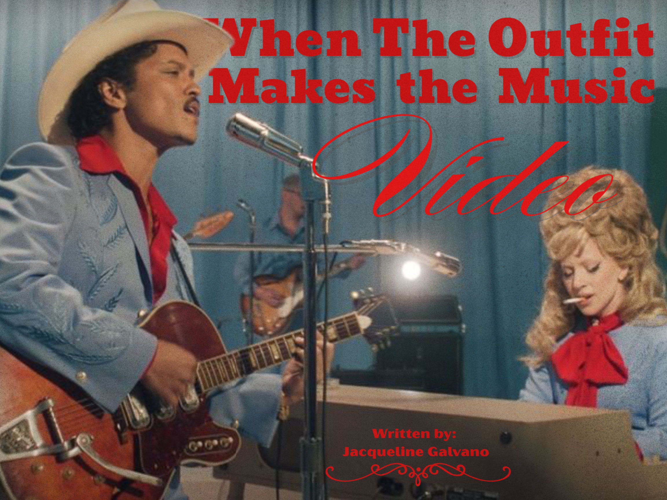 When the Outfit Makes the Music Video