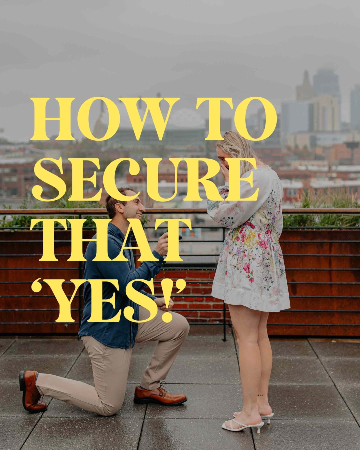 It&rsquo;s the most wonderful time of the year 💍 the holidays are so magical, it makes sense why so many folks choose to pop the question when the whole world is covered in twinkle lights. 

Before you get caught up in the moment, here are a few thi