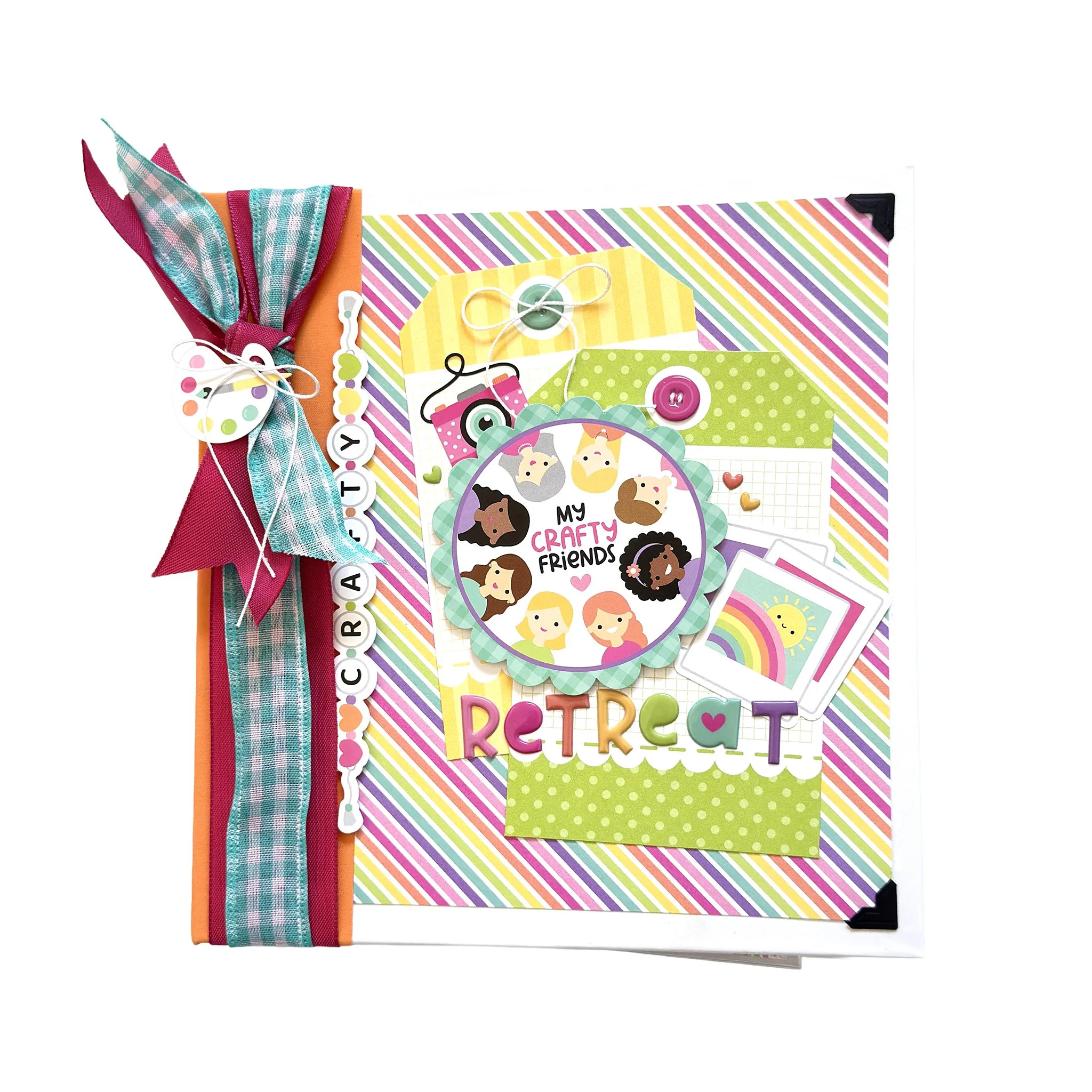 Color Me Crafty Mini Album - To Go Kit
