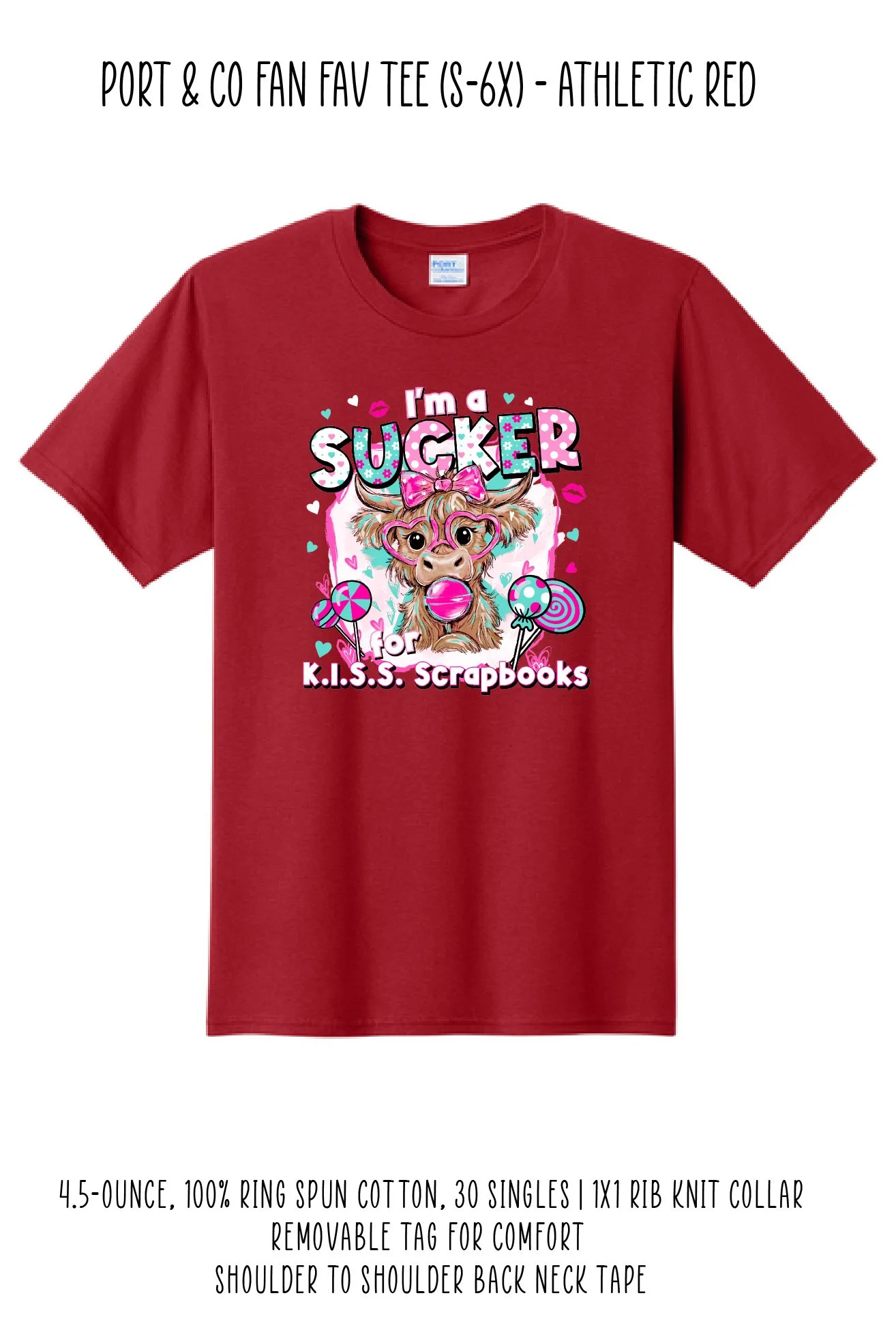 I'm a Sucker Port & Co Short Sleeve