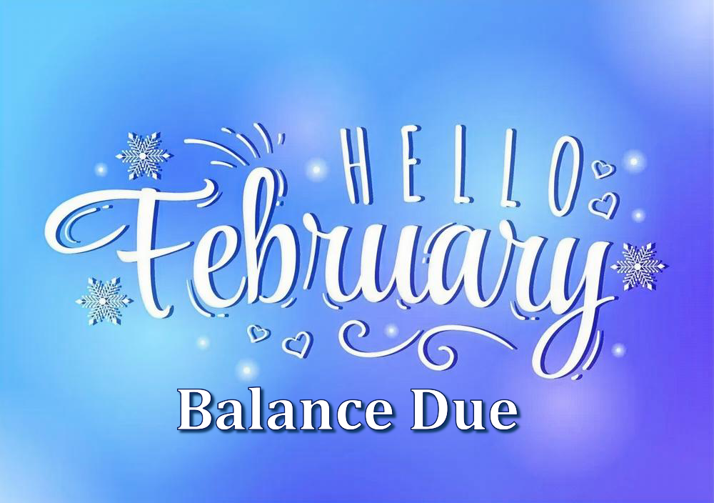 February 2026 Branson Balance Due