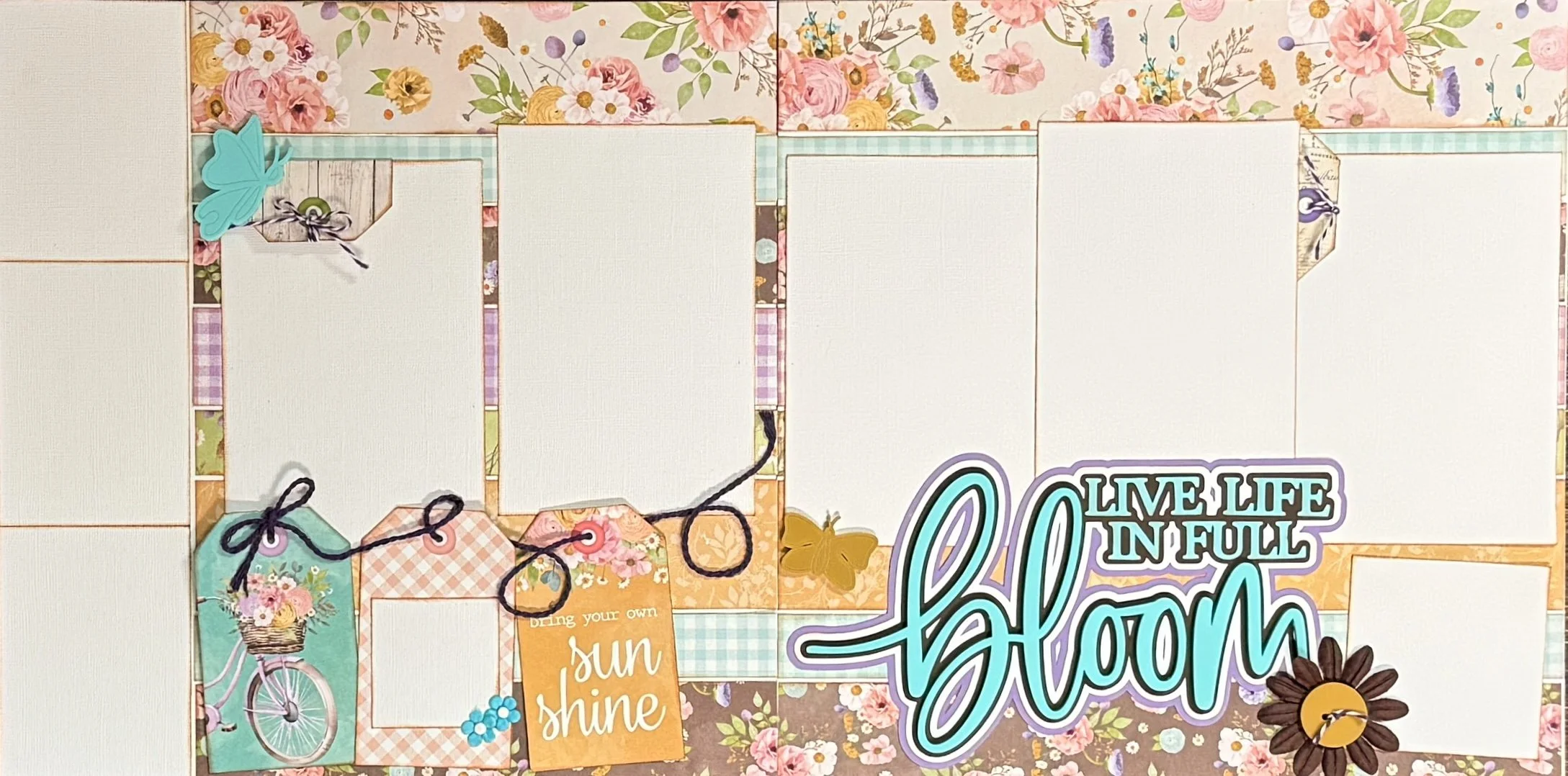 #192 Live in Full Bloom Page Kit