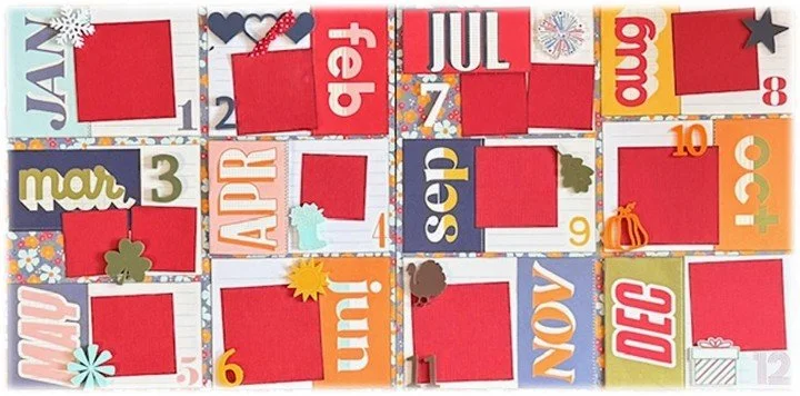 #200 Year in Reveiw Cover Page Kit