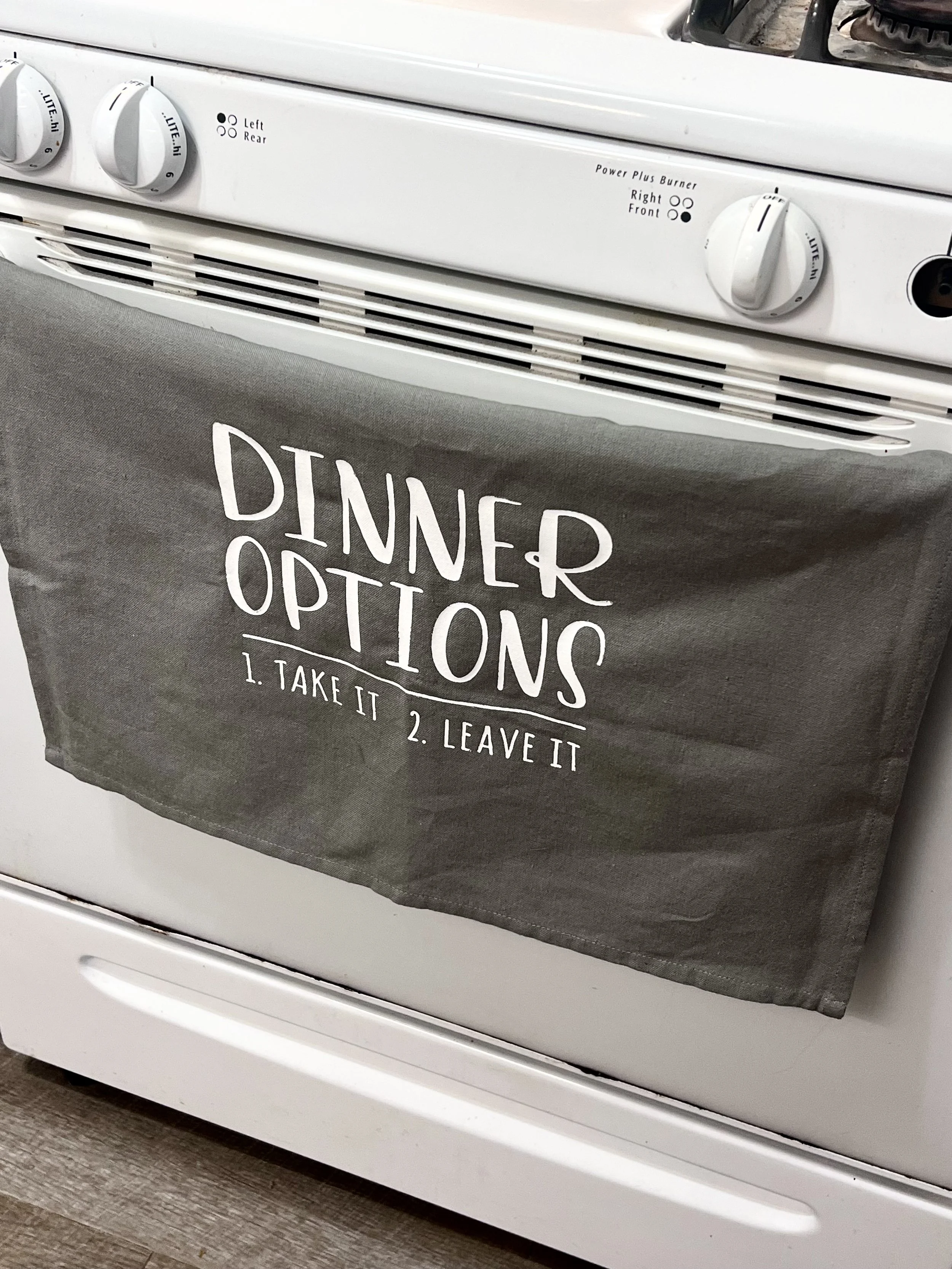 Towel Time - Dinner Options!