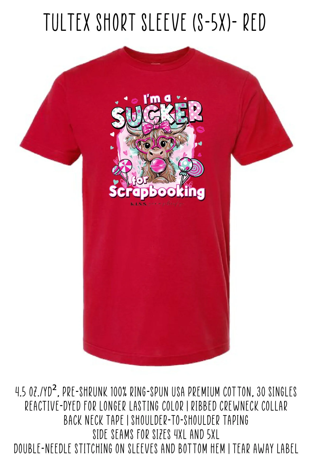 I'm a Sucker Tultex Short Sleeve