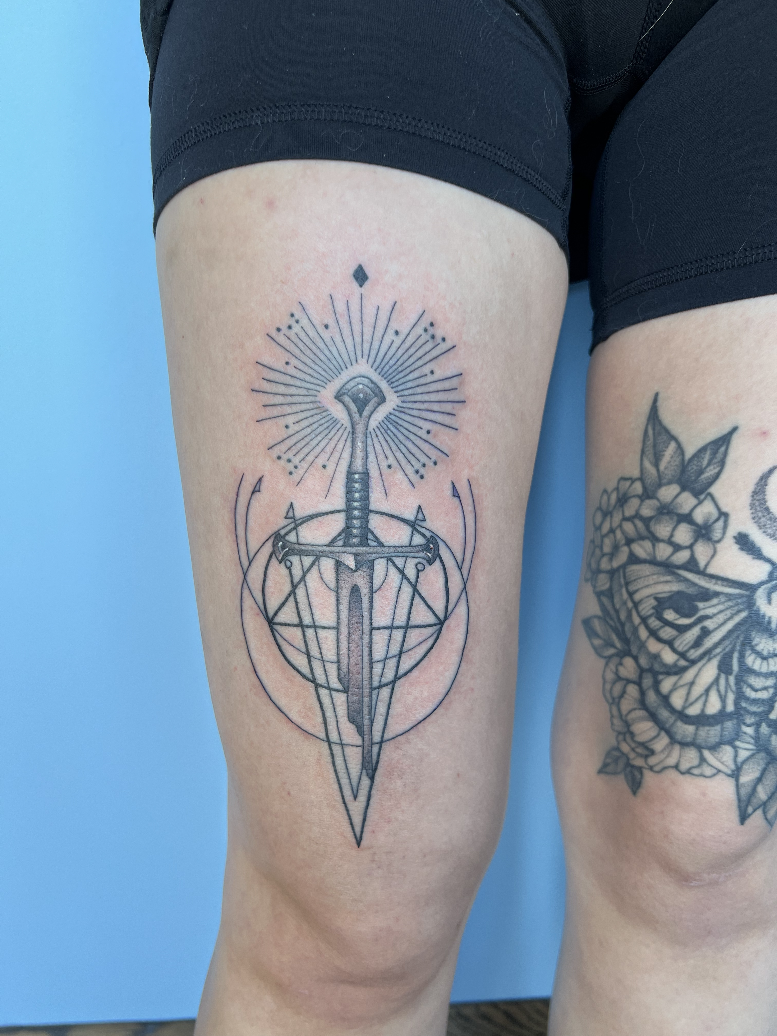 Sam Tenku Tattoo Geometric tattoo