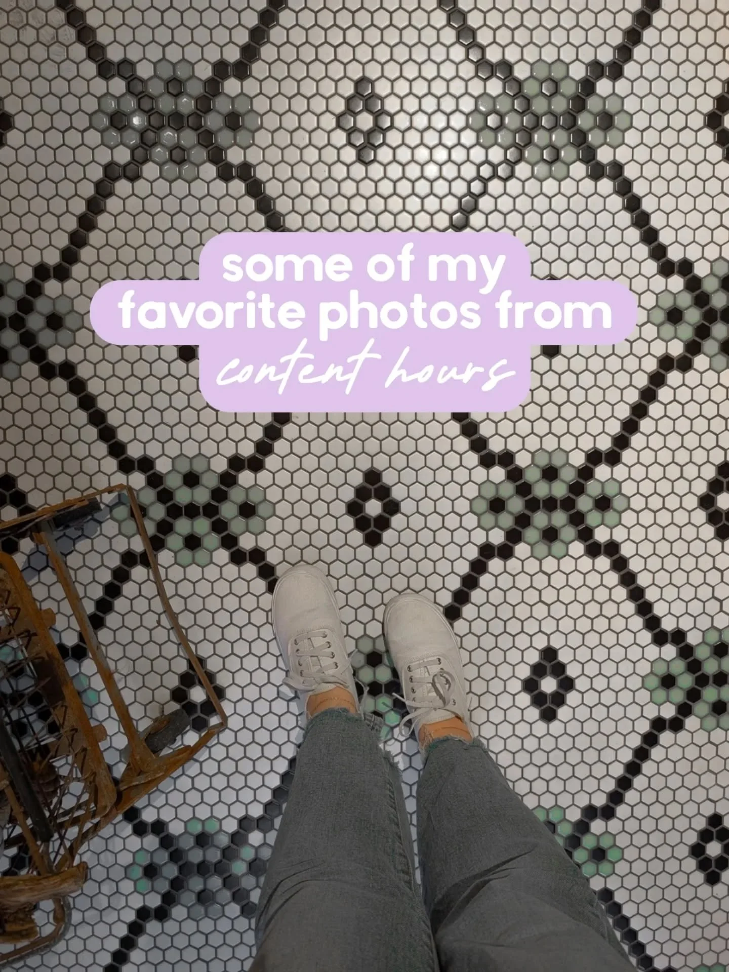 Plz don't be mad if your Content Hour isn't on here 😅 I didn't have the energy to go through every single one.

Content Hour isn't just video footage. I capture a shit ton of photos, too!

And yes, that's an actual unit of measurement in my industry