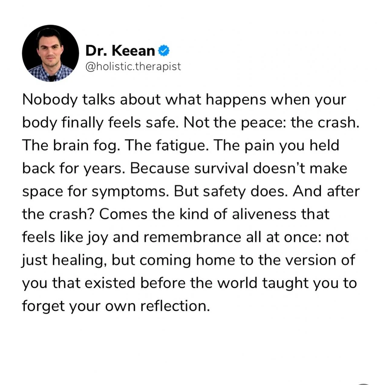 Credit to @holistic.therapist #mentalhealth #mentalhealthawareness #mentalhealthmatters #mentalhealthrecovery
#endthestigma #mindfulness #personalgrowth
#daringgreatly #selfcarematters #anxietyawareness #emotionalwellbeing
#mentalhealthadvocate #itso