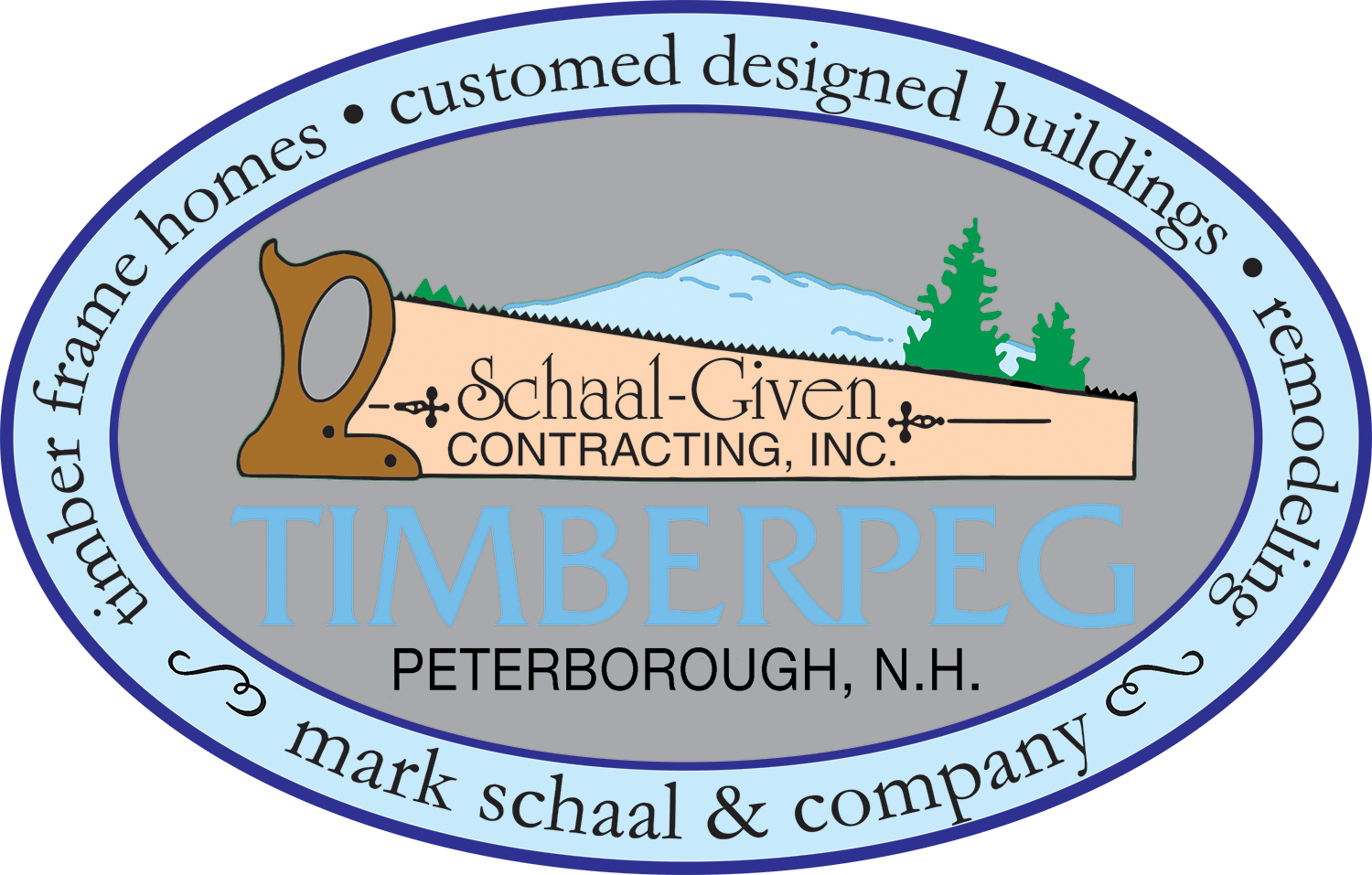 Schaal-Given Timberpeg Logo