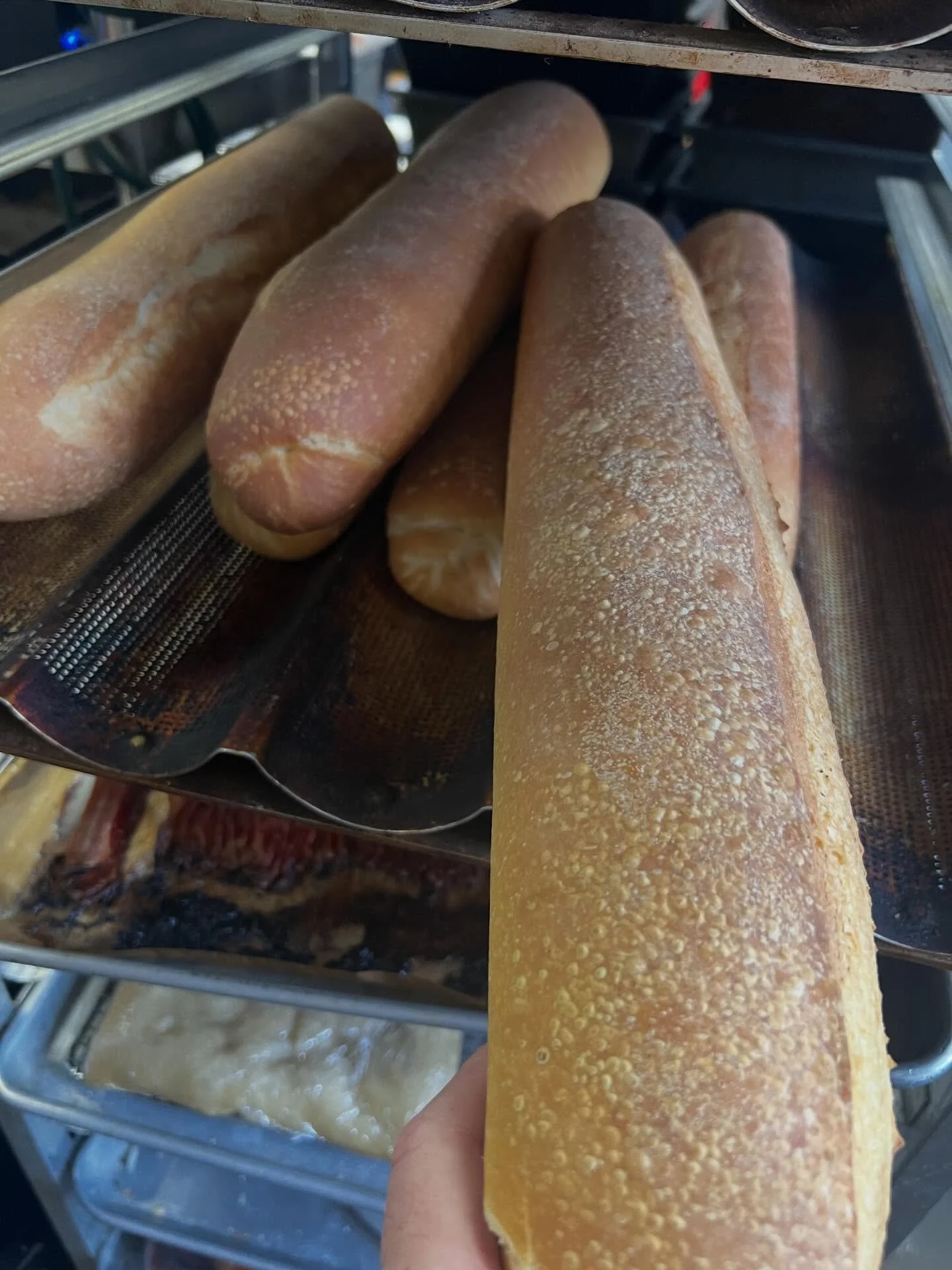 Giant ass hoagie rolls for @cavemankent @thelittlebirdgr for the NYE menu