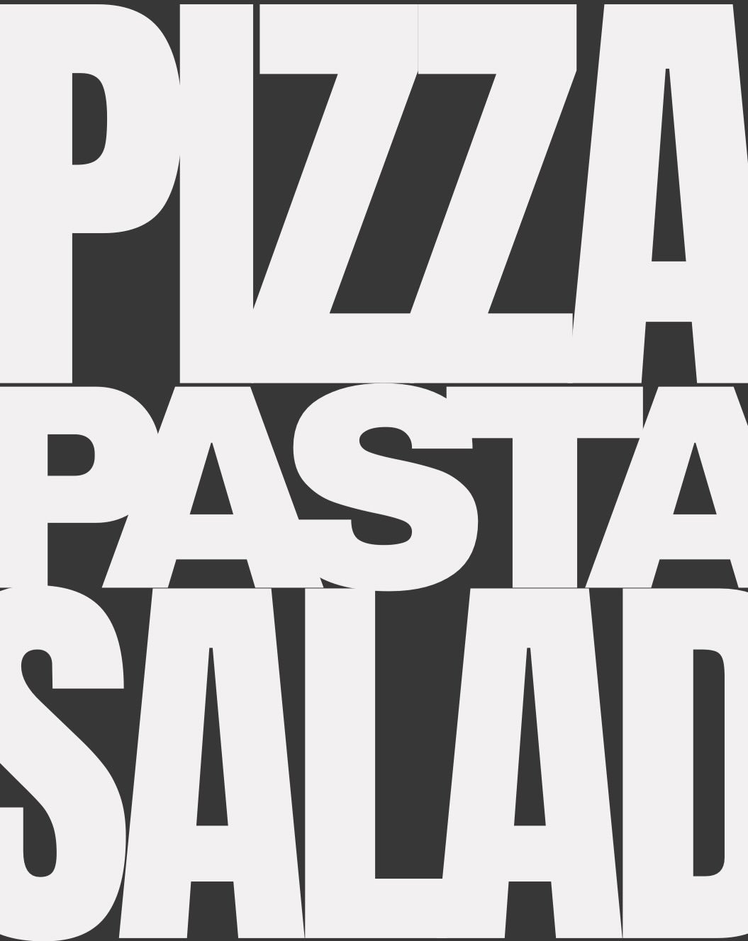 HERE WE GO. THIS TUESDAY AND WEDNESDAY SWITCHING UP THE PASTAS

ANY PIZZA
KALE CAESAR
CHOICE OF:
SUNDRIED TOMATO PESTO CREAM SAUCE OVER BUCATINI AND PARM 
OR
VEGAN RED SAUCE, CAPER, OLIVE, BASIL AND BUCATINI 

#eastowngr #uptowngr #grandrspids #egr #