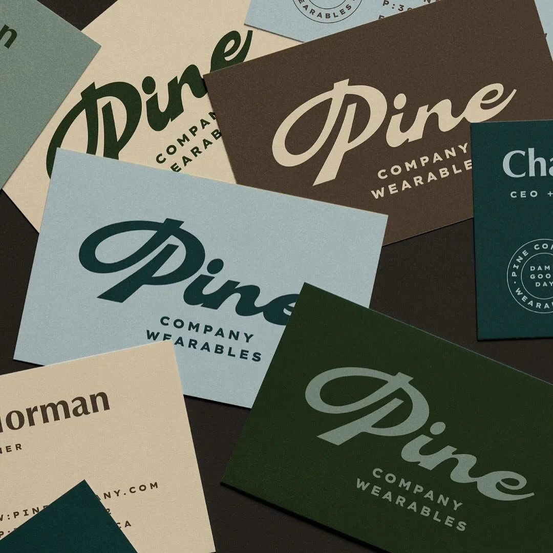 Excited to share this brand identity created for my friends at @pinecowearables 

This brand identity was created for a company specialising in high quality hats and apparel with a vintage-inspired, modern edge. The design speaks to a laid back, outd