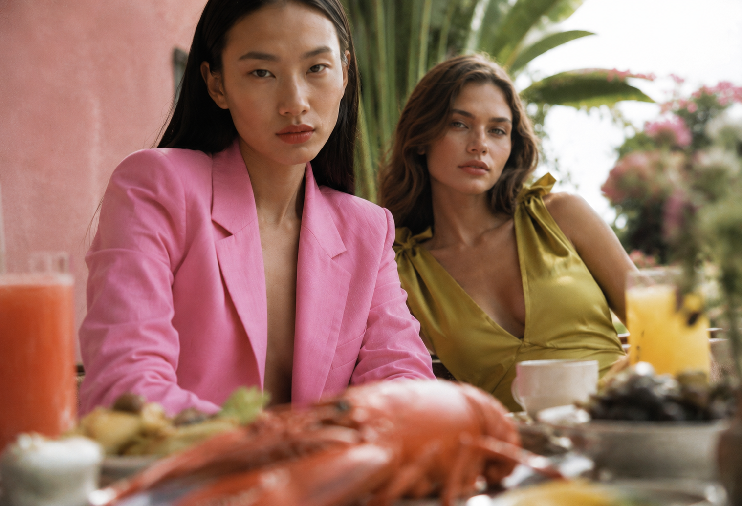 THE OUTNET AI fashion campaign in Mexico by photographer and AI artist Alessia Moccia.