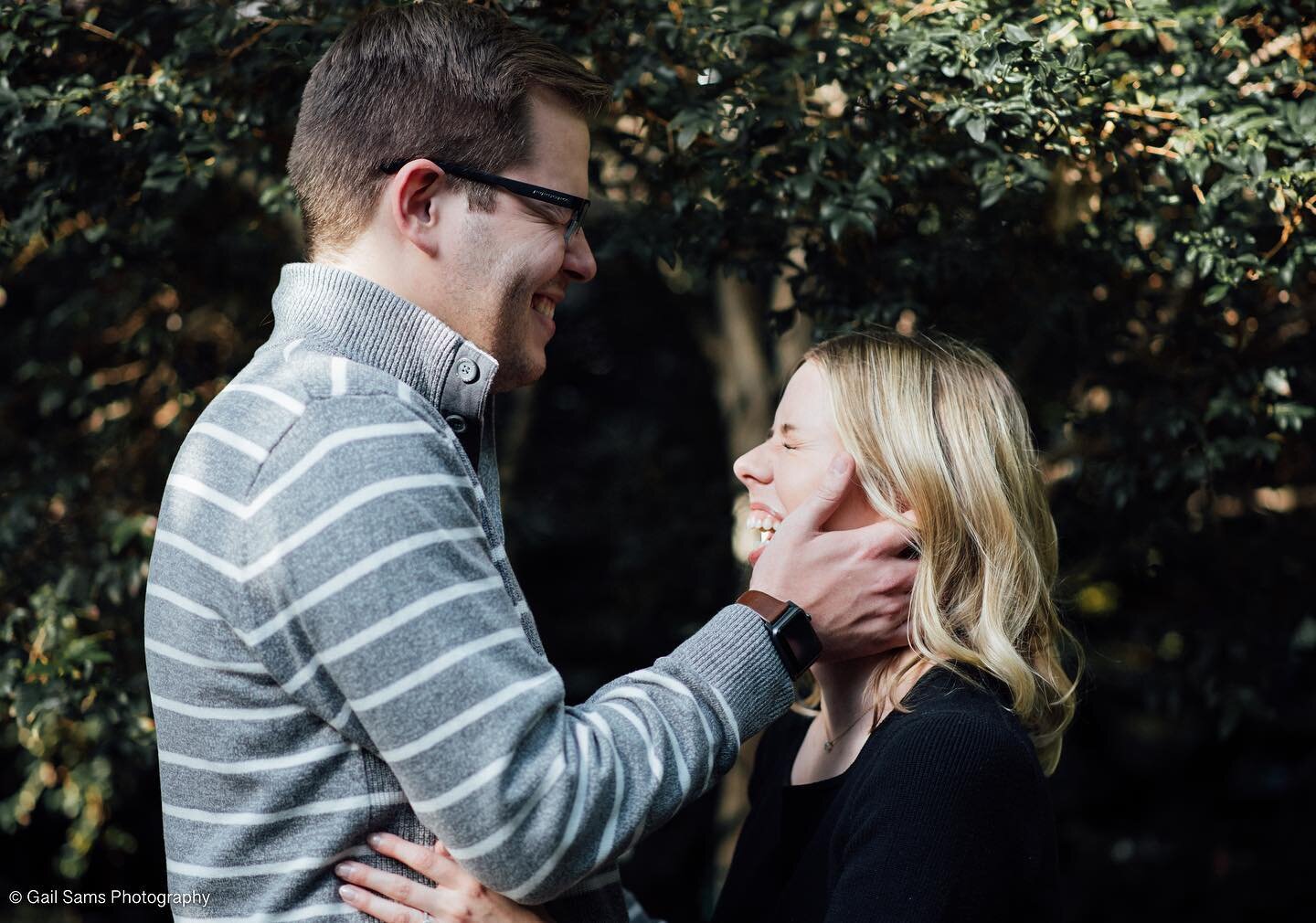 A beautiful post-proposal engagement session at Longwood Gardens! Congrats to Hope &amp; Cole!