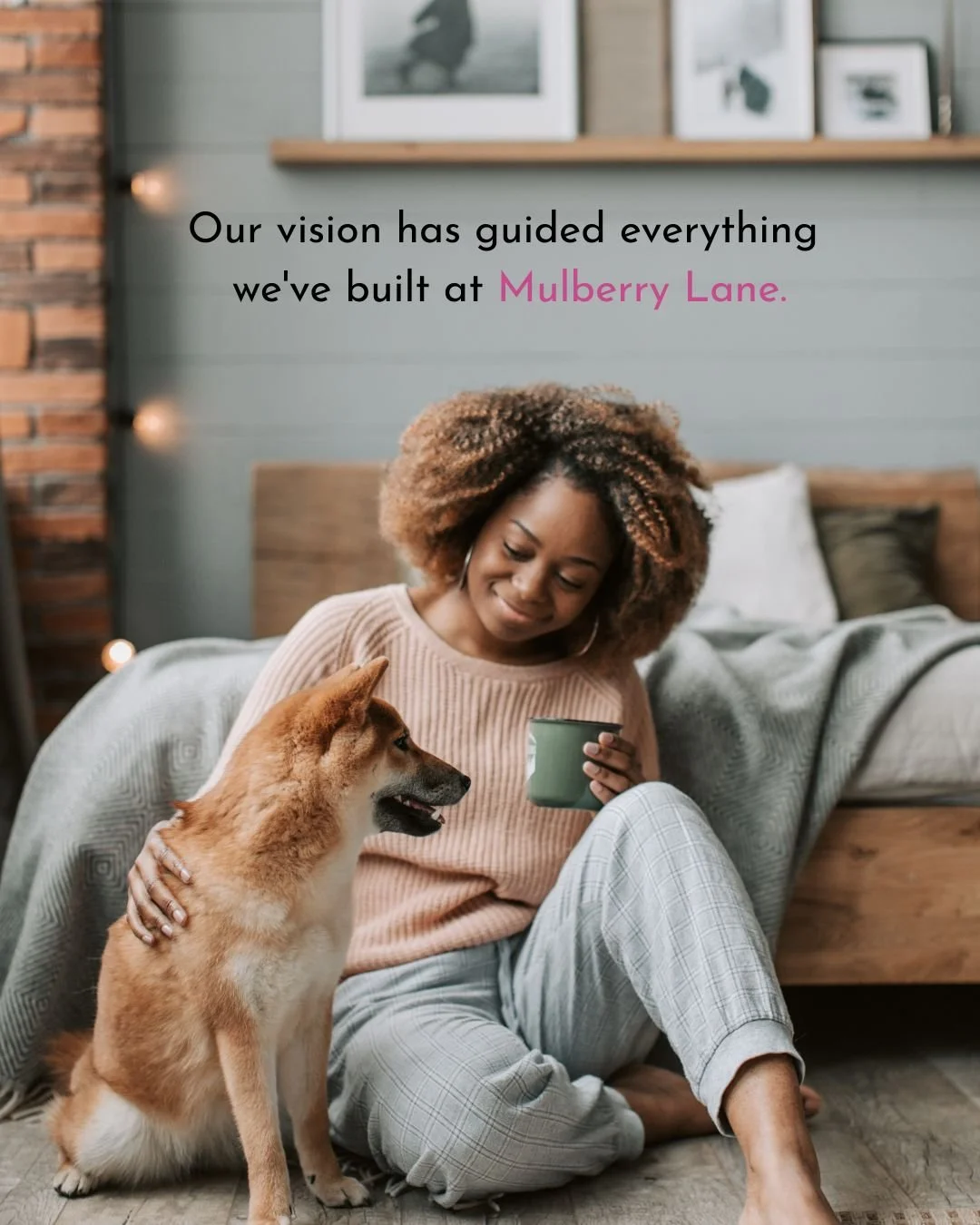 Our vision has guided everything we've built at Mulberry Lane. 

#MeaningfulGoodbye #inhomevetcare #InHomeVet #PetLoss #grief #vancouver