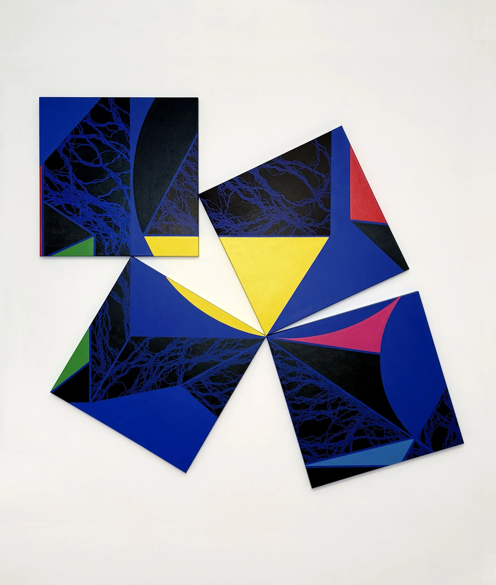 After Hours, 65" x 63", Acrylic on Canvas, 2025