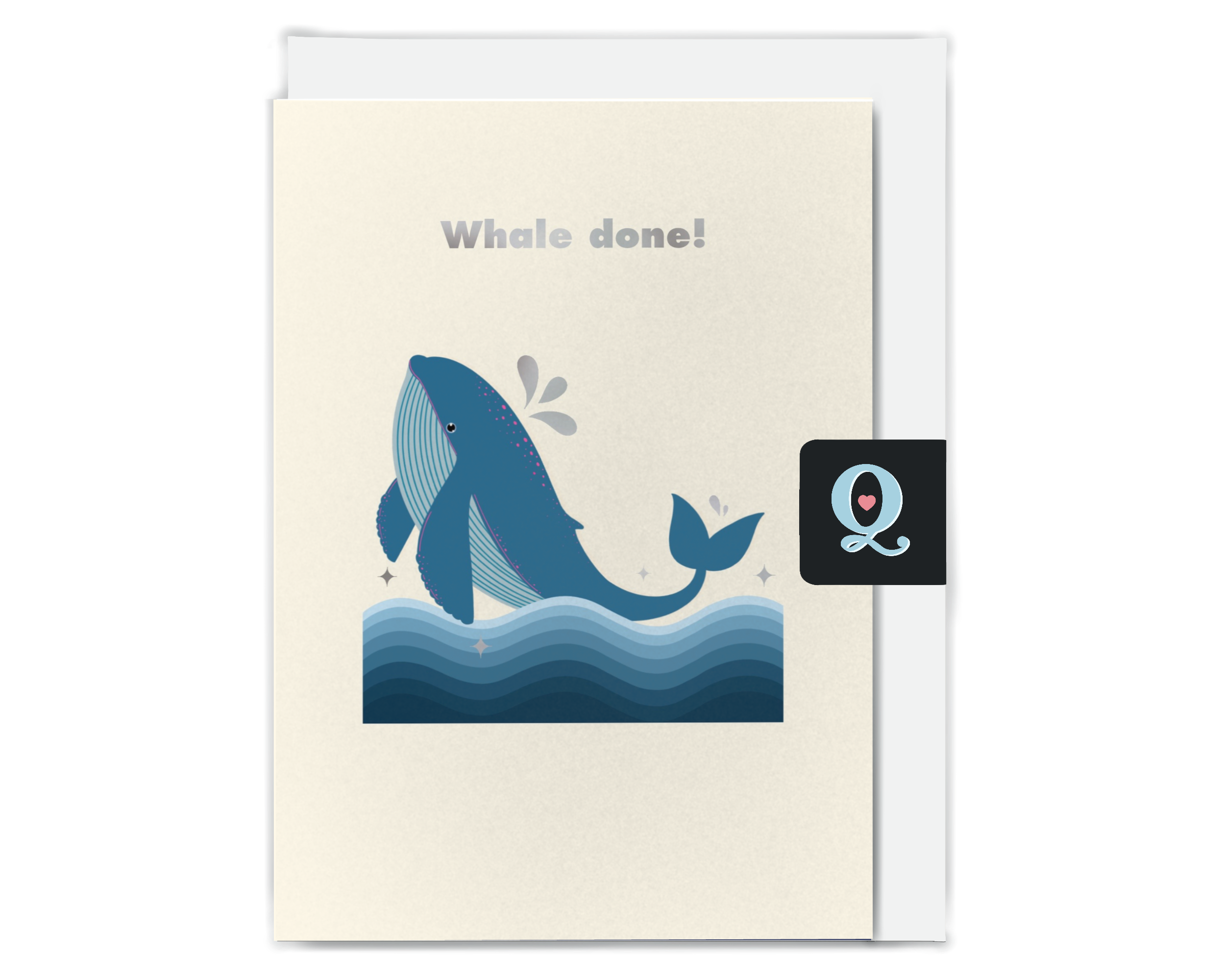 Whale Congrats Card