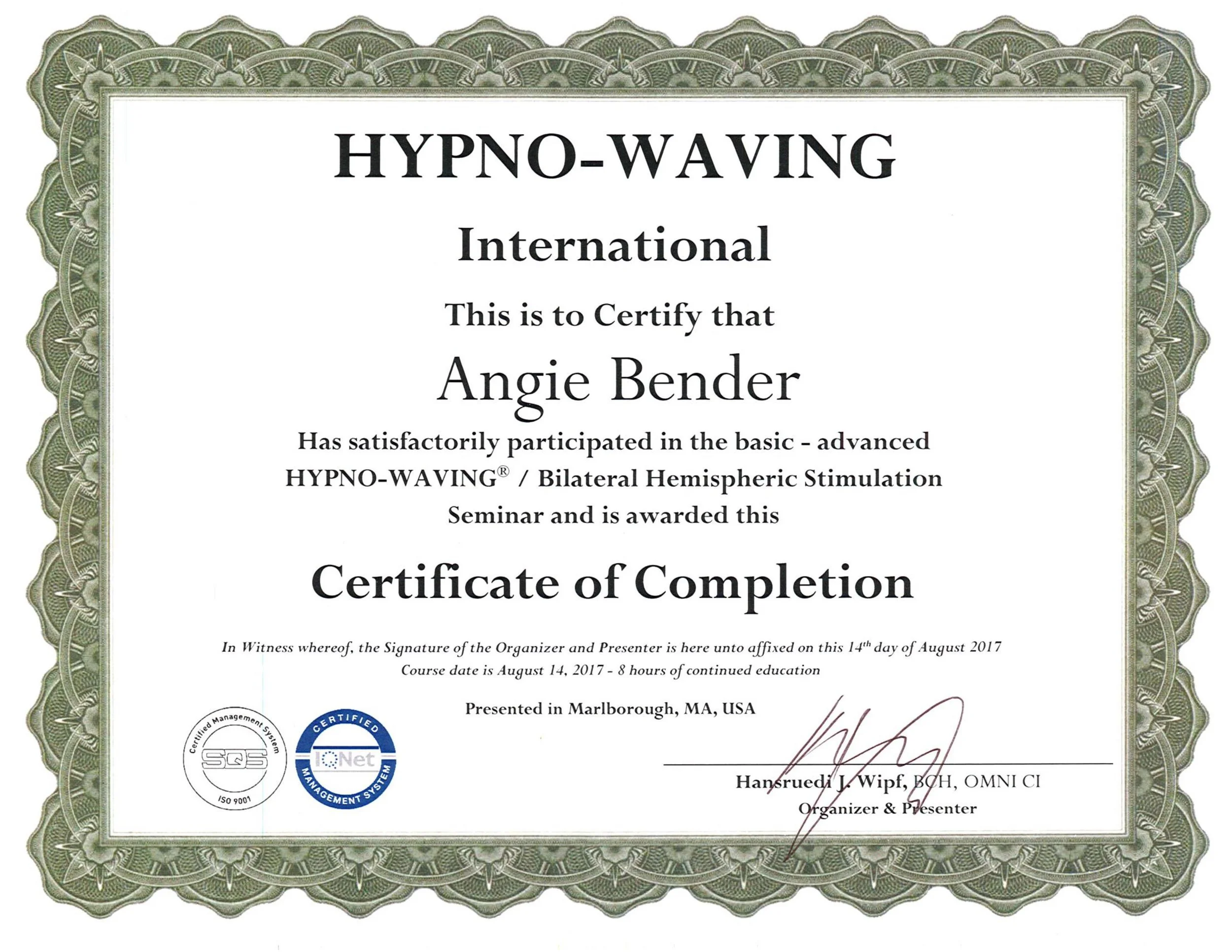 Bender HypnoWaving Certificate.jpg