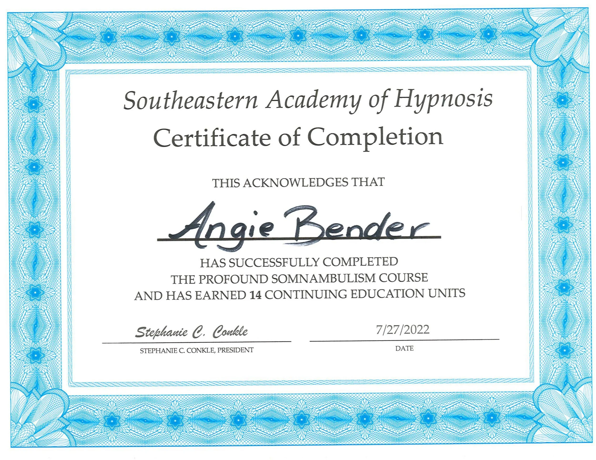 Bender Somnabulism Certificate.jpg