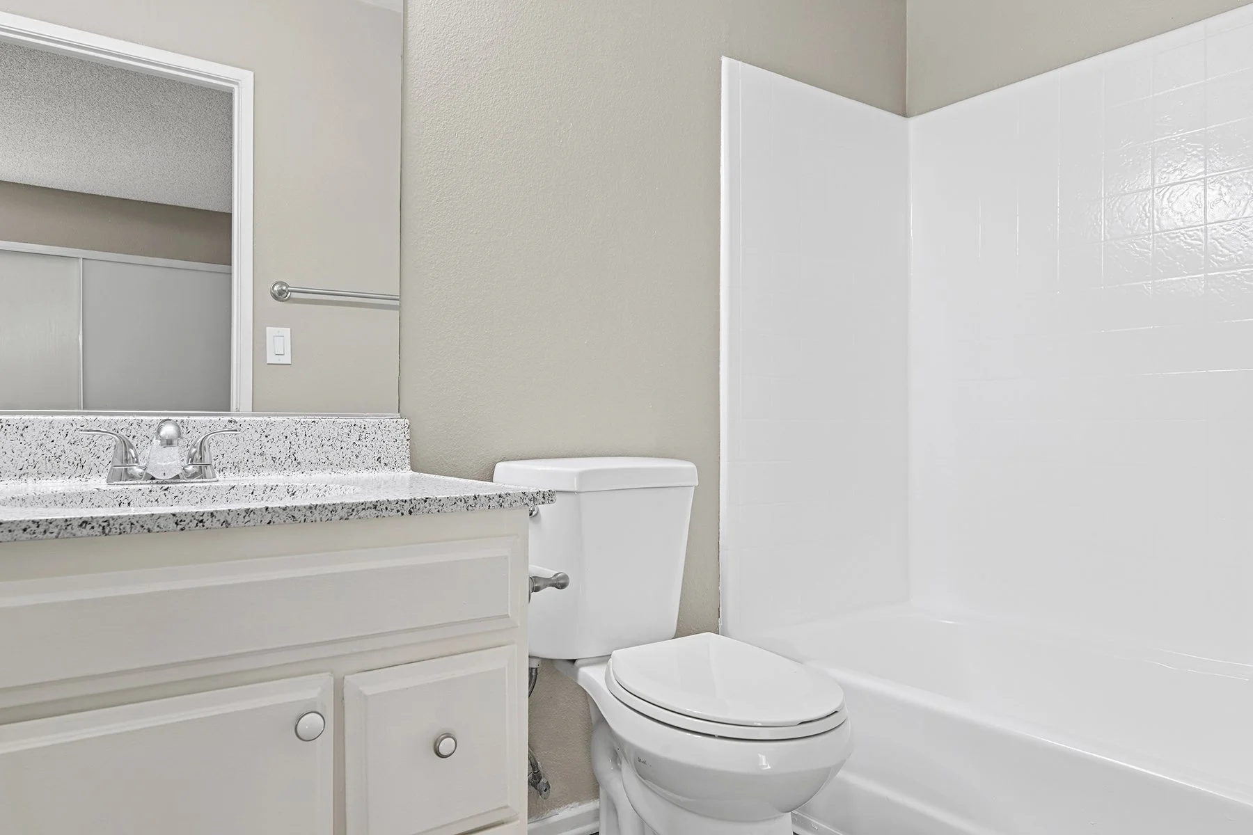 Bathroom with Tub and Shower Combo