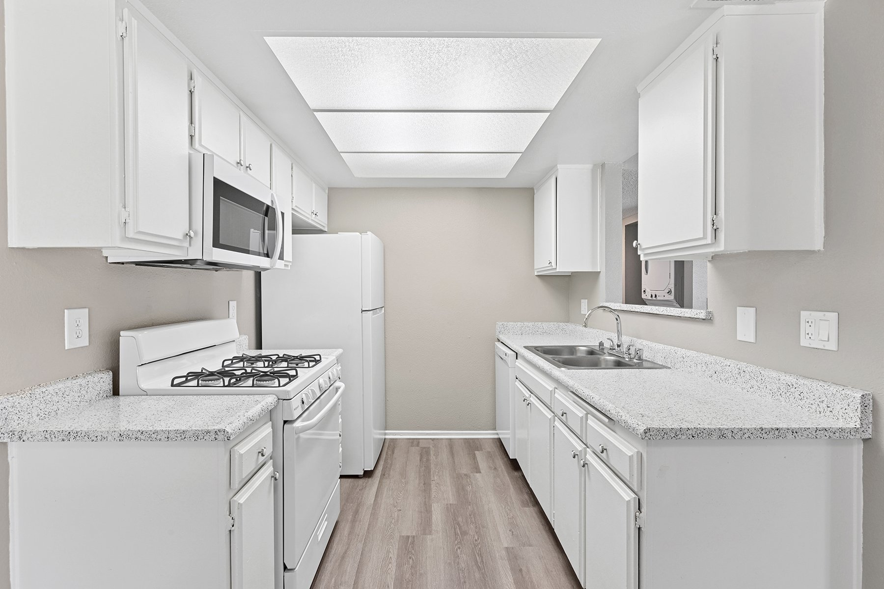 Spacious Apartment Kitchen