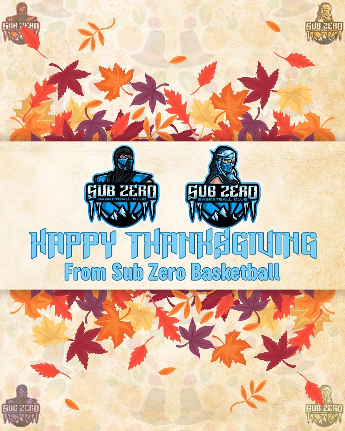 Happy Thanksgiving from the Sub Zero Family!