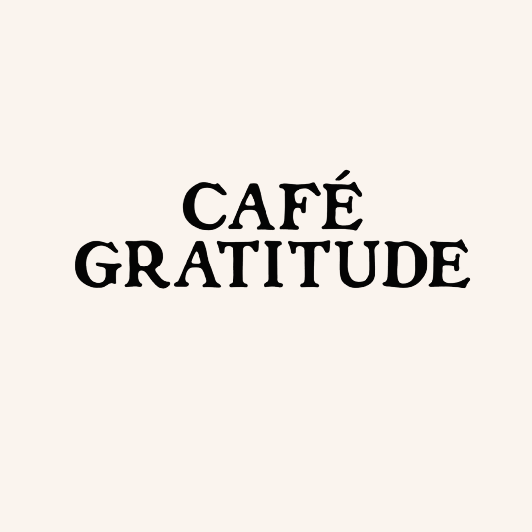 cafe gratitude marketing production social media email marketing influencer marketing