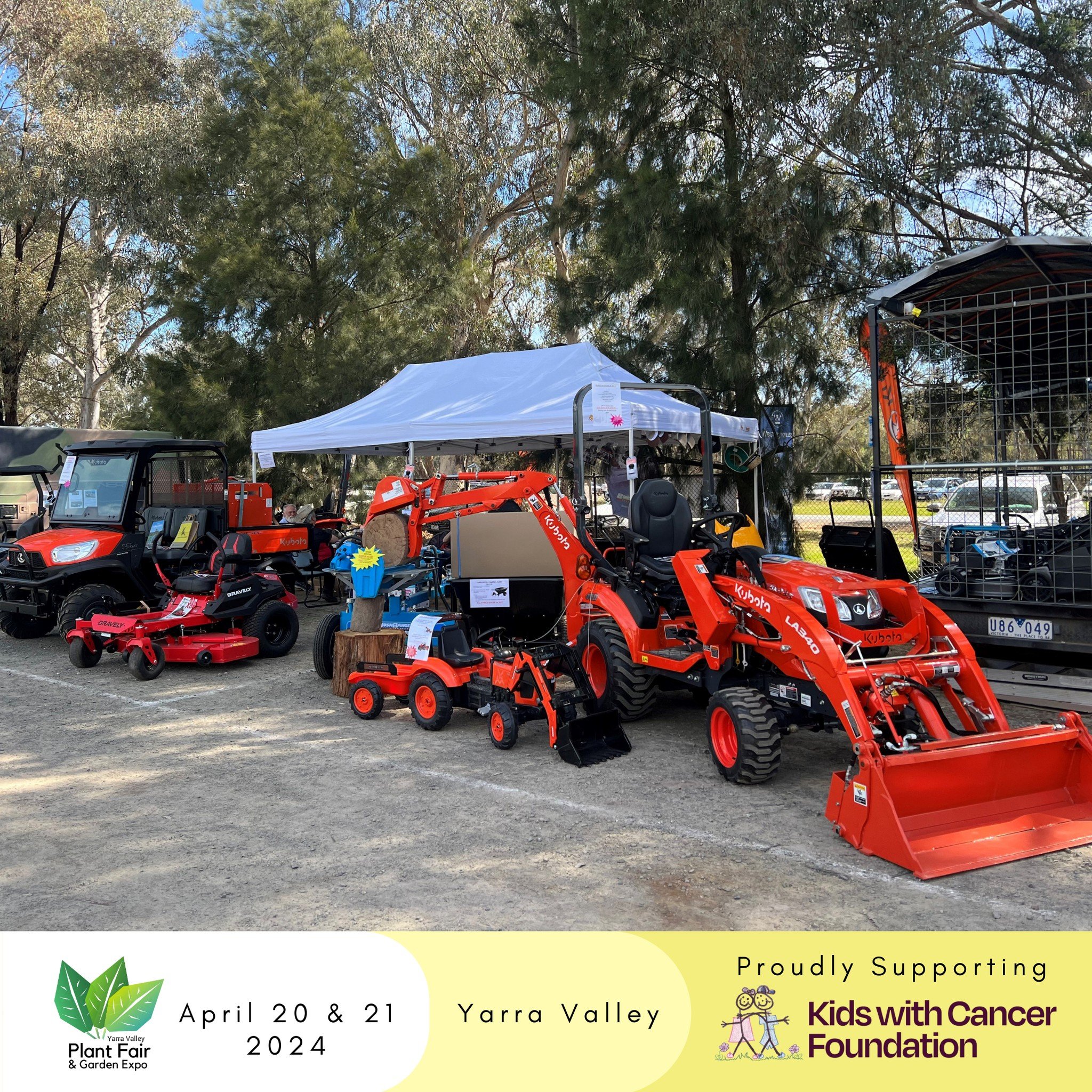 Yea Machinery will be attending our Yarra Valley Autumn Plant Fair &amp; Garden Expo, April 20 &amp; 21 📅📅
With a Lifestyle range of mowers and tractors perfect to complete any garden renovation or rejuvenation. 🚜 They will also have a range of ot