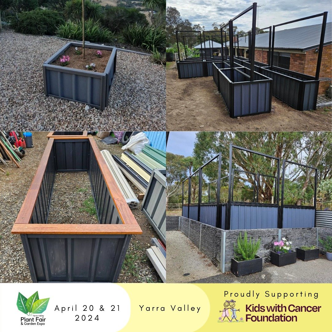 At Precision Planters they custom build planter boxes to fulfill the needs of a certain space. 🪻🌻🛠️ 
Made from Australian Colorbond and with a variety of shapes and sizes available. They can also make to your specifications. 📏

See you at the Yar