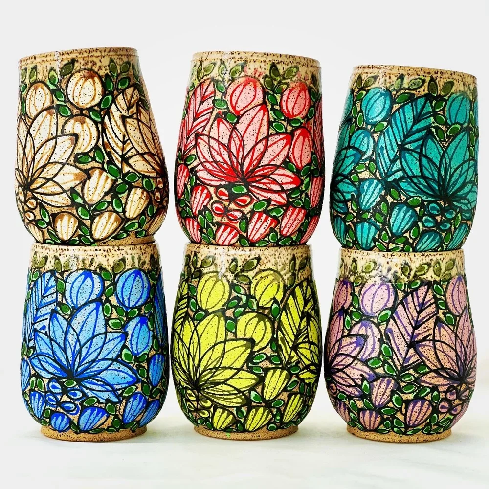 July 31st | Hand Painting Pottery : Mapping Surface + Space | Milissa Beale