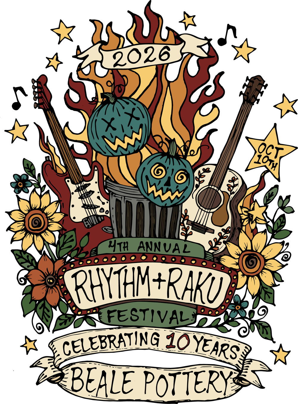 Rhythm + Raku Fest | A Celebration of Clay + Community